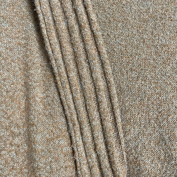 Pink Rose burnt orange long cardigan slouchy hood. Size Medium, 2 deep pockets - Picture 5 of 6